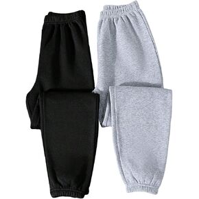 بنطال رياضي للركض للفتيات من WDIRARA مكون من قطعتين بخصر مطاطي مع جيوب in Kuwait