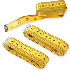 AKOAK 3 Count 300cm/120 Inch Double-Scale Soft Tape Measuring Weight Loss Medical Body Measurement Sewing Tailor Cloth Ruler Dressmaker Flexible Ruler Heavy Stuy Tape Measure