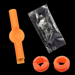 3 PCS Automotive Transmission Shift Link Bushing Tool, Transmission Cable Bushing Repair Kit, Replacement 134193 349351LA0A, Compatible with Armada Frontier Pathfinder Titan (Orange)