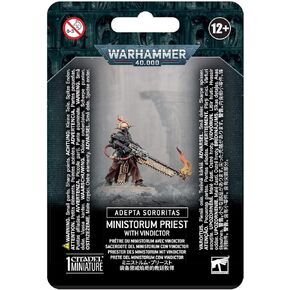 Warhammer 40K - ADEPTA SORORITAS: MINISTORUM Priest with VINDICTOR