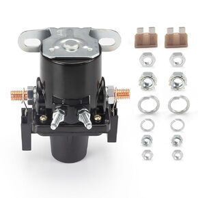 01-00055-000 Battery Disconnect Relay, 12 Volts 100 Amp Latching Relay, RV Automobile Battery Disconnect Relay Switch Solenoid for Vehicles Trailers Coaches Bus Boat