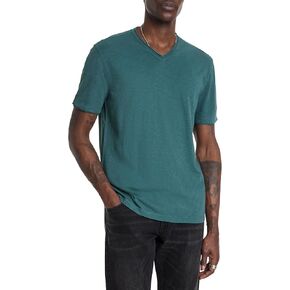 John Varvatos Men's Miles V-Neck Tee, Mediterranea