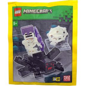 LEGO Minecraft: Spider Minifigure and Skeleton (Ages 6+)