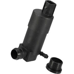 Motoforti Windshield Washer Motor Pump Replacement, for Ford Focus 2012-2018, Plastic, Black, 2pcs