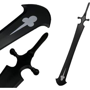 Fantasy Medieval Asta's Foam Clover Grimoire Sword Replica for Halloween and Xmas - Two Hand Sword - 57 inch in Kuwait