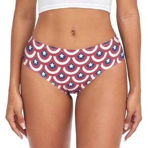 Soft Underwear Women Briefs Seamless Britain Flag Union Jack Breathable Ladies Hipster Panties XS-XXL
