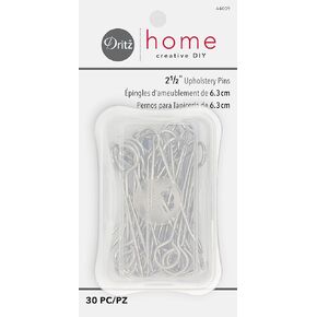 دبابيس تنجيد Dritz Home 44009، 2-1/2 بوصة (30 قطعة)، نيكل