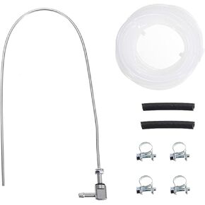 Diesel Heater Fuel Line Fit for Webasto Eberspacher Parking Heater Tank, Standpipe with Fuel Connections and Clamps Fit for Below 5KW Heaters Replace ‎89031118