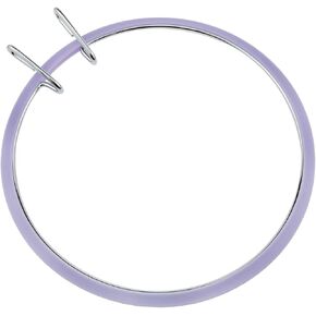 Xhziy 7.25 inch Metal Embroidery Hoop Spring Tension Embroidery Hoop Hoop for Hand Embroidery Embroidery Tension Shed Purple 1PCS