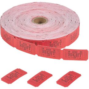 Carnival Roll Tickets - Party Supplies - 2000 Pieces