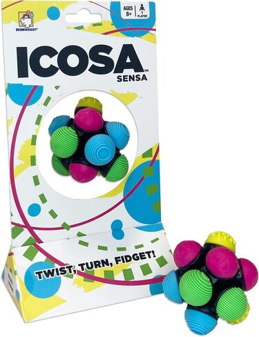 Brainwright - ICOSA - The Atomic Fidget Ball - Twist, Turn, Fidget! in Saudi Arabia