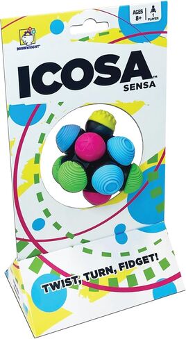 Brainwright - ICOSA - The Atomic Fidget Ball - Twist, Turn, Fidget! in Saudi Arabia