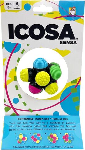 Brainwright - ICOSA - The Atomic Fidget Ball - Twist, Turn, Fidget! in Saudi Arabia