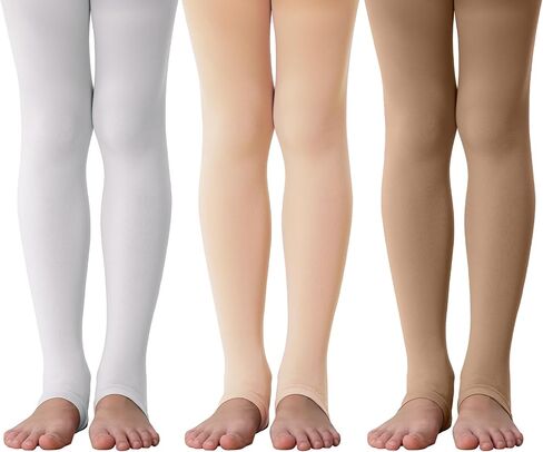 Century Star Girls Ballet Dance Stirrup Tights Ultra Soft for Stockings Kids Super Elasticity School Uniform Tights in Kuwait