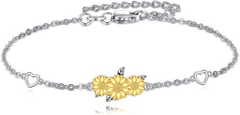 Shell/Dolphin/Turtle/Sunflower/Violet/Cat Paw/Cat And Dog/Flower/Heart/Claddagh/Ladybug/Cross/Celtic Knot Bracelet 925 Sterling Silver Bracelet Opal Moonstone Jewelry Gifts for Women in Saudi Arabia
