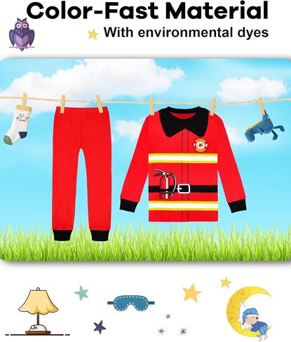 DAUGHTER QUEEN Boys Long Sleeve Pajamas Size 18Months-12Years in Saudi Arabia