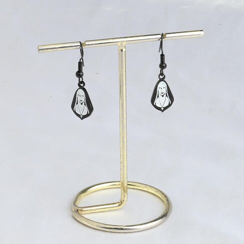 المفاتيح غير مقدس راهبة أقراط الرعب راهبة عاشق هدية هالوين نون مجوهرات هالوين حفلة هدية راهبة فيلم مخيف أقراط in Kuwait