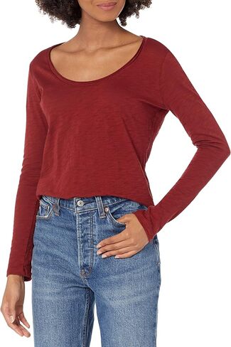 Goldie Lewinter Women's L/S Vera Trim Scoop Neck in Saudi Arabia
