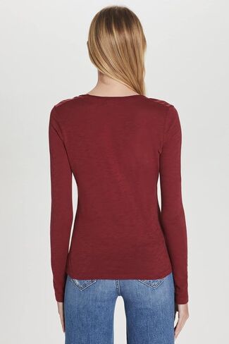 Goldie Lewinter Women's L/S Vera Trim Scoop Neck in Saudi Arabia