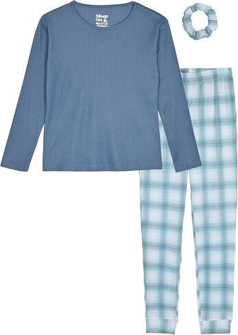 Sleep On It Girls Pajama Set for Kids Hacci Sleep Shirt and Pajama Bottoms for Girls in Saudi Arabia