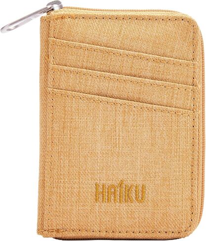 HAIKU Sprout Wallet, Lightweight Small Wristlet Wallet with Zippered Pouch, RFID Pockets, and Removeable Wrist Strap, Honeycomb in Kuwait