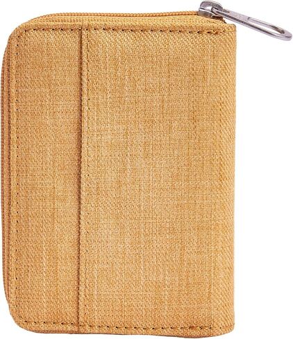 HAIKU Sprout Wallet, Lightweight Small Wristlet Wallet with Zippered Pouch, RFID Pockets, and Removeable Wrist Strap, Honeycomb in Kuwait