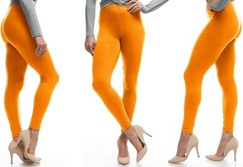 LMB High Waisted Leggings for Women - High Classic Waistband - Extra Soft Fabric, Perfect for Lounging, Yoga in Saudi Arabia