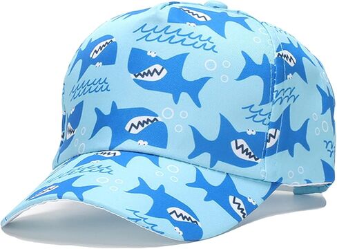 Summer Cartoon Baseball Hat for Kids Adjustable Toddler Kids Sun Cap for Age 2-8 in Saudi Arabia