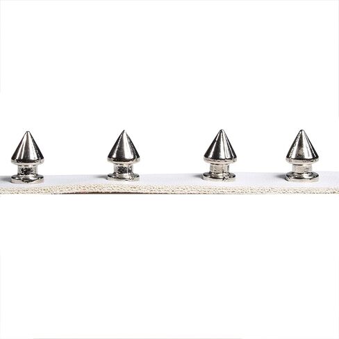 Eigso 3 Pcs Leather Punk Bracelets for Men Women of Rock Rivet Wrap Retro Spike Bracelet Adjustable in Saudi Arabia