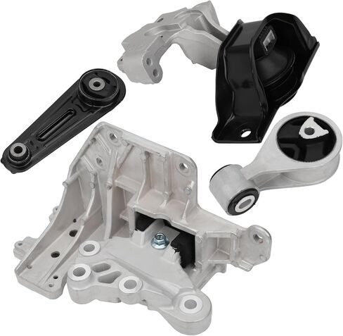 BRTEC 4PCS Engine Motor Mount & Automatic Transmission Mount Set Compatible for Nissan Rogue L4 2.5L AWD 2008 2009 2020 2011 2012 2013, Select L4 2.5L AWD 2014 2015 in Saudi Arabia