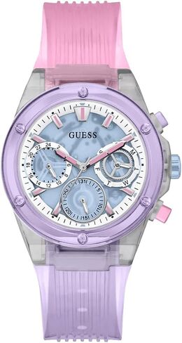 GUESS Ladies Sport Clear Multifunction 39mm Watch in Saudi Arabia