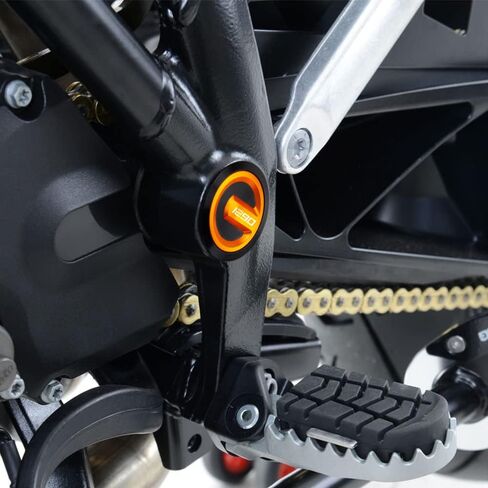 For KTM 1290 Super Adventure 2015-2022 1290 Super Duke R 2014-2022 Frame Hole Cover Caps Plug Decorative Frame Cap Motorcycle Accessories (Black) in Kuwait