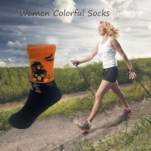 Women Cat Dog Socks Girls Animal Sox Fun Funny Kitty Doggie Ankle Sock Adult Ladies Gift 5 Pairs in Kuwait