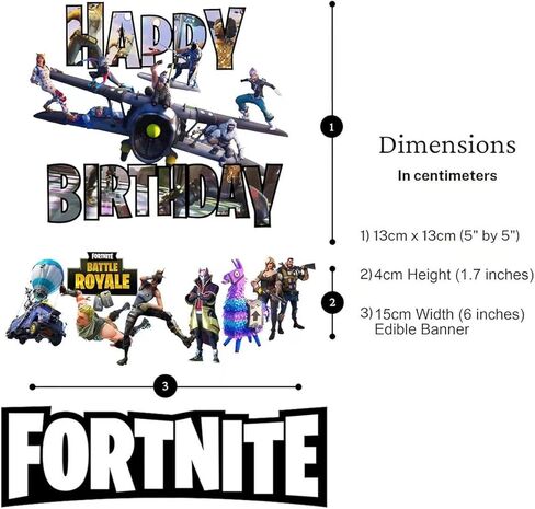 لعبة فيديو عيد ميلاد سعيد كعكة توبر 6 "+ 7 شخصيات كب كيك القبعات العالية لعبة فيديو كعكة الزينة للأطفال البالغين الفتيات الأولاد (الورقة توبر الرئيسية + شخصيات ورقة + شارة ورقة) in Kuwait