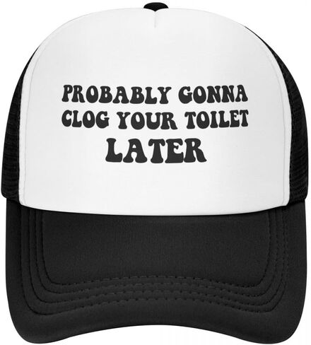 Hurtin' for A Squirtin' Trucker Hats for Women Black Men Funny Gag Trucker Hat for Women in Kuwait