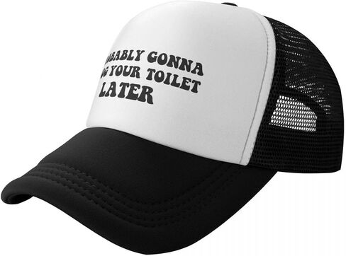 Hurtin' for A Squirtin' Trucker Hats for Women Black Men Funny Gag Trucker Hat for Women in Kuwait