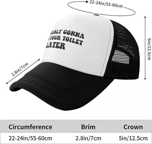 Hurtin' for A Squirtin' Trucker Hats for Women Black Men Funny Gag Trucker Hat for Women in Kuwait