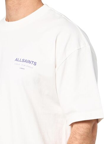 AllSaints Men's Underground Short Sleeve Crew Neck Shirt in Kuwait