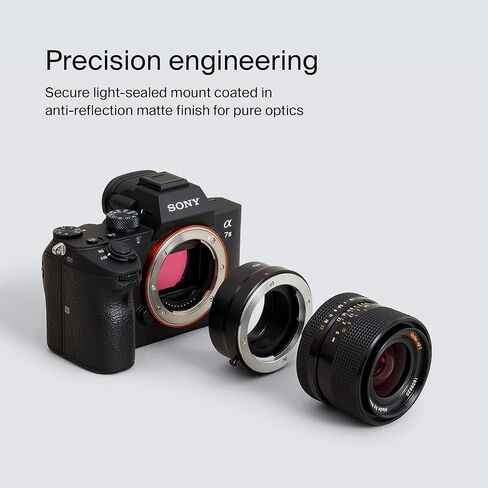 Urth Lens Mount Adapter: Compatible for Nikon F (G-Type) Lens to Sony E Camera Body in Saudi Arabia