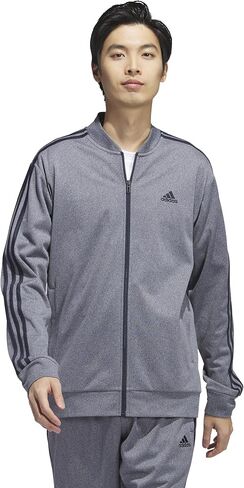 adidas Men's Tall Size 3-Stripes Tricot Full-Zip Jacket in Saudi Arabia