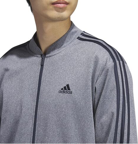 adidas Men's Tall Size 3-Stripes Tricot Full-Zip Jacket in Saudi Arabia