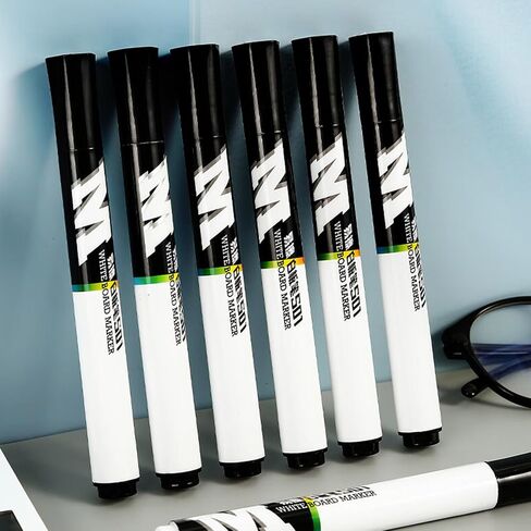 M&G Dry Erase Markers Fine Tip Whiteboard Markers- 20 Pack Low Odor Large Capacity Markers, Ideal for Classroom School Office Home Use on Whiteboard Plastic Glass Metal (14 Black+4 Blue+2 Red) in Saudi Arabia