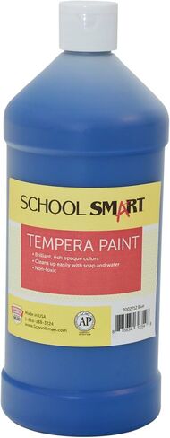 School Smart Tempera Paint, Black, 1 Quart Bottle in Saudi Arabia