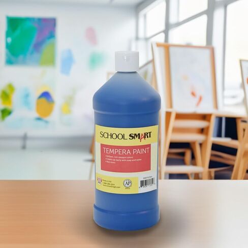 School Smart Tempera Paint, Black, 1 Quart Bottle in Saudi Arabia