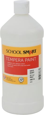 School Smart Tempera Paint, Black, 1 Quart Bottle in Saudi Arabia
