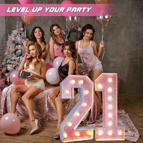 أرقام مضيئة بطول 3 أقدام، أرقام سرادق عملاقة، أرقام فسيفساء للبالونات، علامات أرقام مضيئة كبيرة لتزيين حفلات الزفاف والذكرى السنوية لعيد الميلاد (رقم 1) in Kuwait