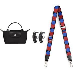 jiesinlov Canvas Purse Straps Replacement Crossbody Adjustable Shoulder Strap for Long champ MINI or Replay