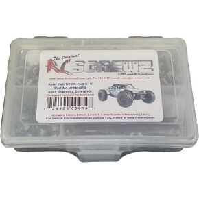 طقم براغي من الفولاذ المقاوم للصدأ من Axial Racing Yeti 1/10th RTR