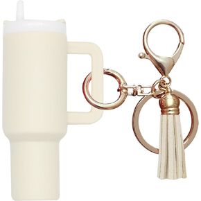Stanley Cup Accessories Mini Cup Keychain for Women Backpack Charms Cute Girl Keychains