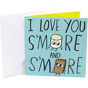 بطاقة الذكرى السنوية من Hallmark Studio Ink (S'more Love)